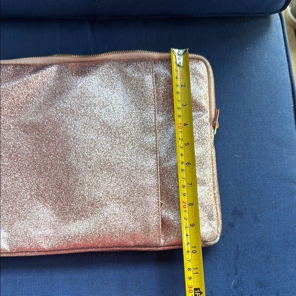 Pink Glitter Tablet Sleeve with Padded Protection - Picture 6 of 6